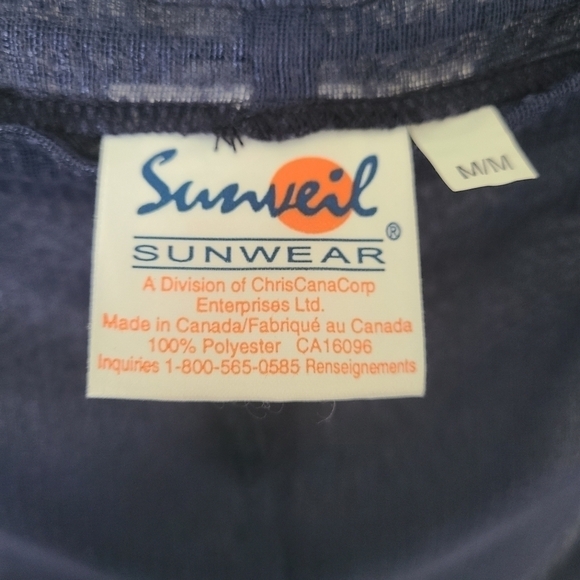 SUNVEIL UV Protective Navy Swimwear Pants Size Med - Picture 7 of 7